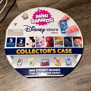 Disney Store Edition Mini Brands Collector's Case with 5 Toys